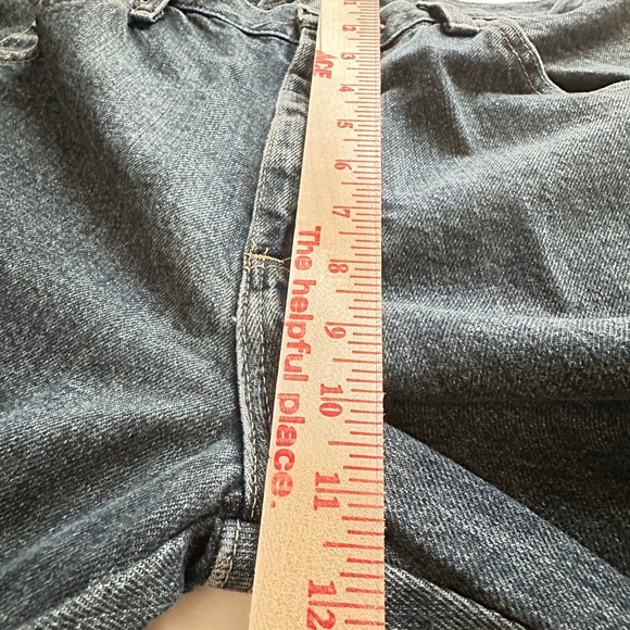 Wrangler Regular Fit Jeans Mens 32x34 Dark Wash Excellent 965T1QS Straight Leg - Picture 9 of 11